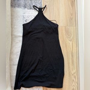 Susana Monaco Black Halter Dress - M NWT